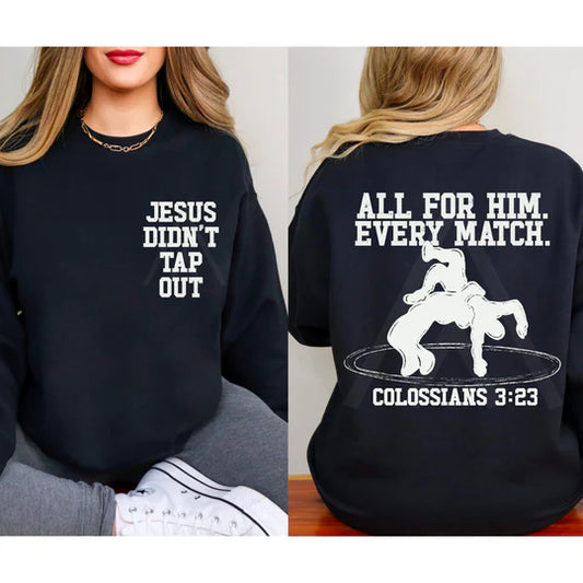Jesus Didn't Tap Out Wrestling