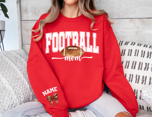 Football Mom with Custom Sleeve