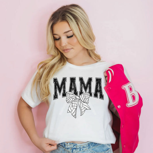 Volleyball Mama with Bow