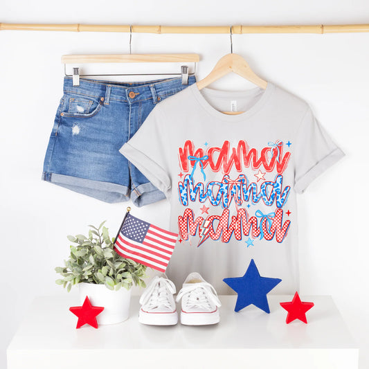 Patriotic Mama Stacked