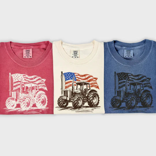 Patriotic Tractor