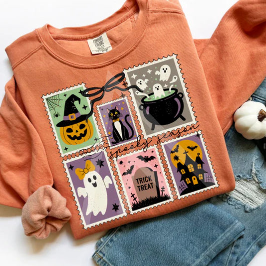 Spooky season stamps