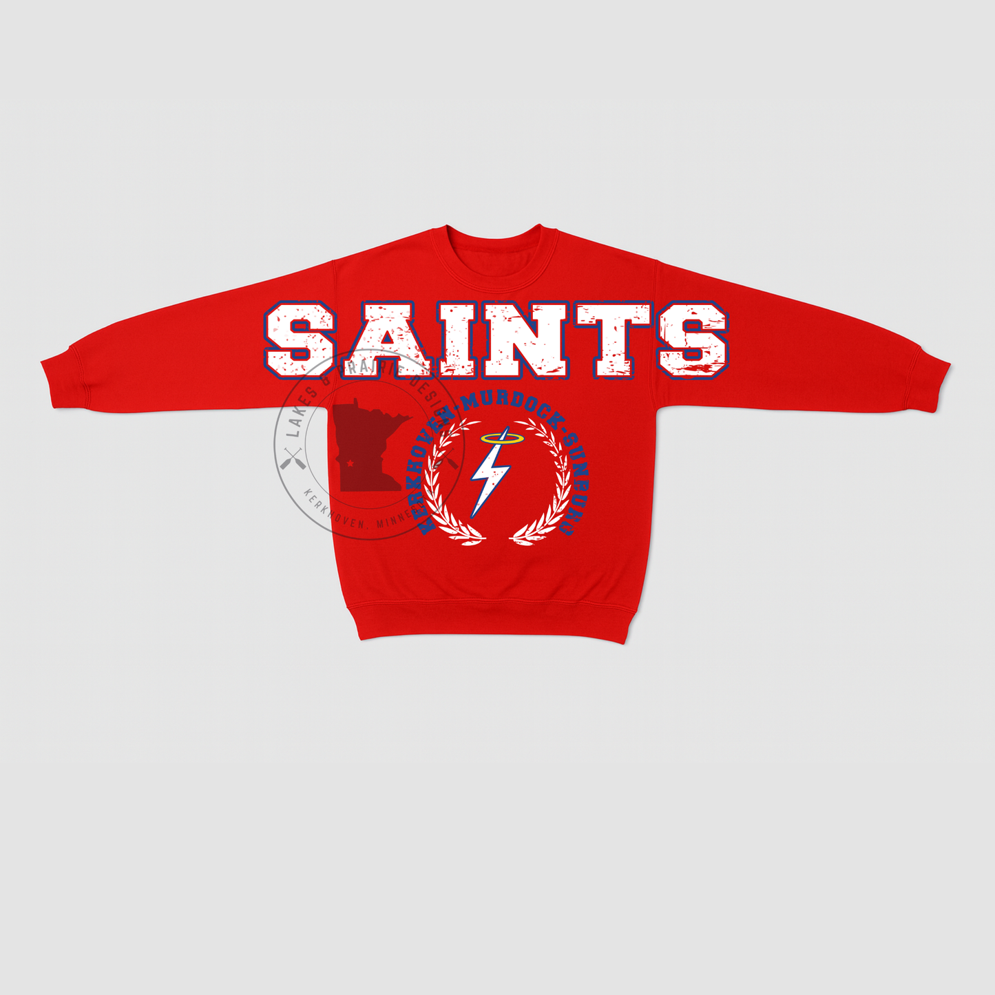 Oversized Saints Crewneck Sweatshirt